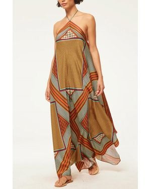 MISA Los Angles Raban Maxi Dress - Multicolor