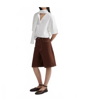 Kowtow Framework Shorts - White