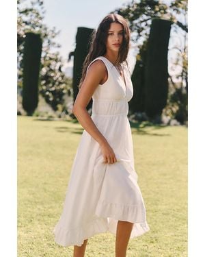 Peixoto Ava Midi Dress - White