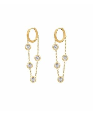 Chansuttpearls The Merritt Drop Earrings - Metallic