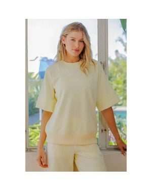 Rae Mode Scuba Short Sleeve Top - Green