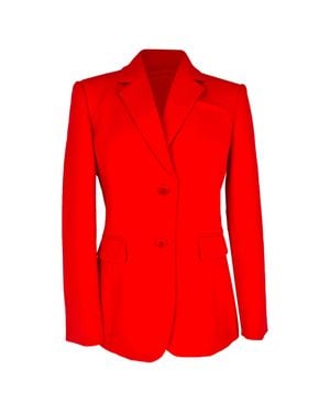 Altuzarra Single-Breasted Blazer With Pockets - Red