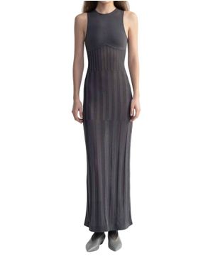 Aeron Clara Long Dress - Blue