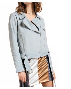 Kori Rhea Moto Jacket - Gray