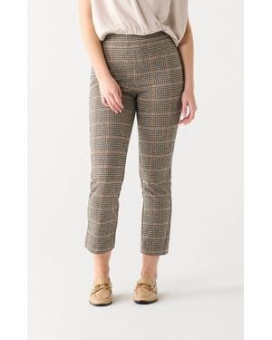 Dex Pull On Straight Knit Pant - Natural