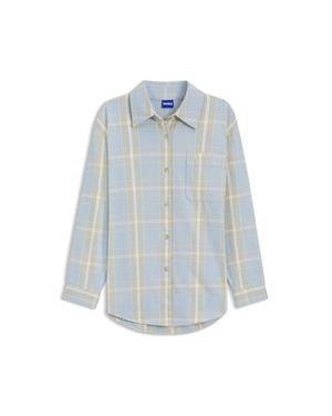 HUGO Oversized-Fit Shirt - Blue
