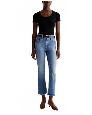 AG Jeans Farrah Boot Crop Jean - Blue