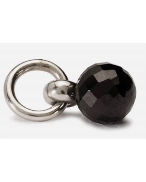 Trollbeads Spinel Tassel Bead Charm - Black