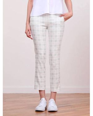 Avenue Montaigne Lulu Ankle Slim With Pocket Pant - Pink