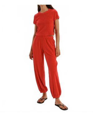 Suzie Kondi Paxos Pocket Pant - Red