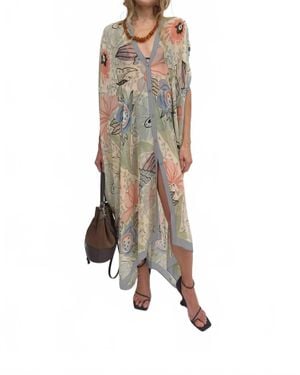 Rodebjer Amora Ducharne Agave Dress - Natural