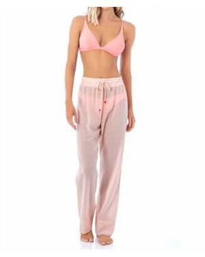 Maaji Julieth Pinstripe Pant - Pink