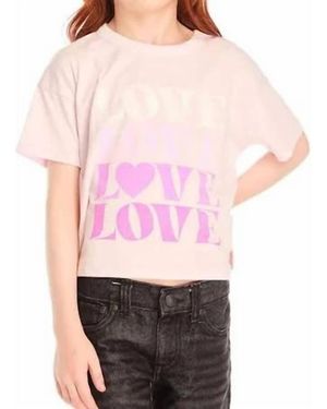 Chaser Brand Love Tee - Pink