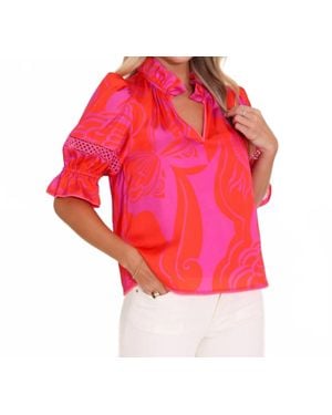 Alden Adair Lottie Top - Pink