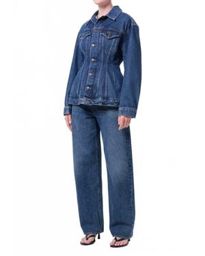 Agolde Myra Jean Jacket - Blue