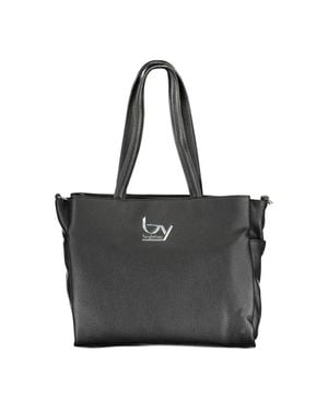Byblos Polyurethane Handbag - Black