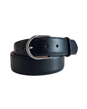 W. Kleinberg Classic Denim Belt - Blue