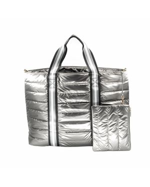 BC Handbags St Barth's Getaway Tote Bag - Metallic