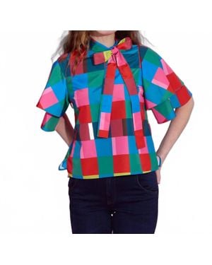Alden Adair Heddy Top - Blue