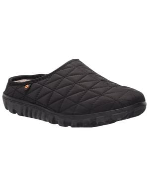 Bogs Snowday Ii Slippers Fleece Lined Casual Shoes Zpo2836 - Black