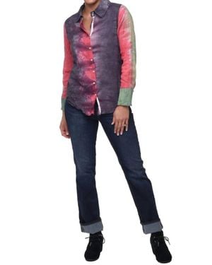 Tulip Clothing Gretchen Button Down Shirt - Blue