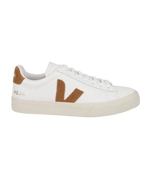 Veja Campo Low Top Eco Leather Sneakers - White