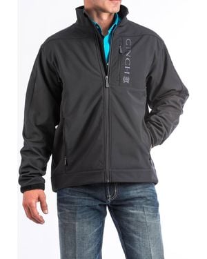 Cinch Classic Bonded Softshell Logo Jacket - Black