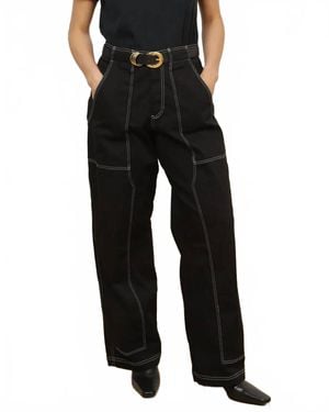 Loup Jane Carpenter Pants - Black