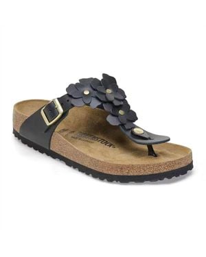 Birkenstock Gizeh Flower Embellishment Sandal - Brown