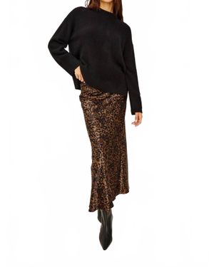 Rails Romina Print Skirt - Black