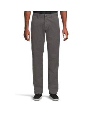 Volcom Frickin Modern Pants Stretch Straight Leg Zip Fly Gbo3666 - Gray