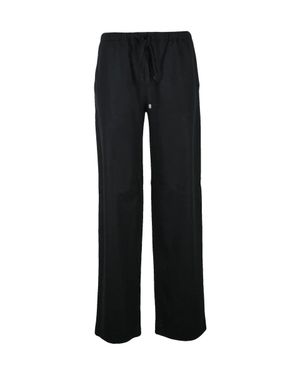 Antonelli Straight-Leg Pants With Relaxed Fit - Black