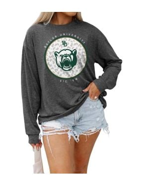 Gameday Couture Baylor College Turning Circles Tee - Gray