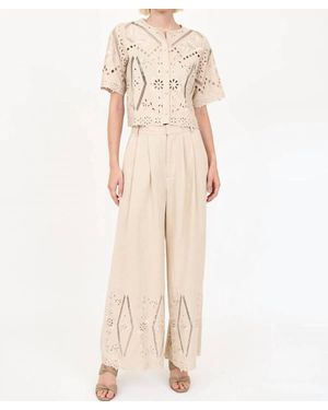 CHRISTY LYNN Dylan Pant - Natural