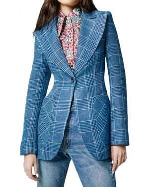 Smythe Patch Pocket Birkin Blazer - Blue