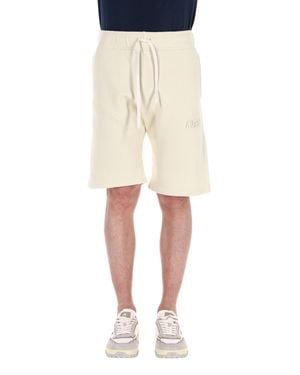 Autry Mini Casual Shorts - Natural