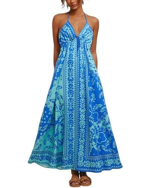 CAMILA BLANCO Maxi Dress - Blue