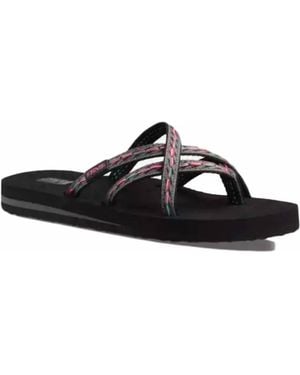 Teva Olowahu Flip-Flop Sandal - Black