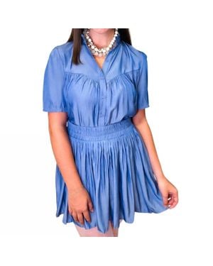 Taylor Tillman Stephanie Skirt - Blue