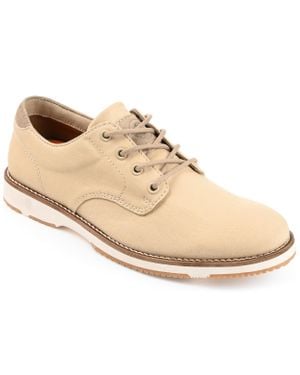 Thomas & Vine Perkins Casual Textile Derby - Natural