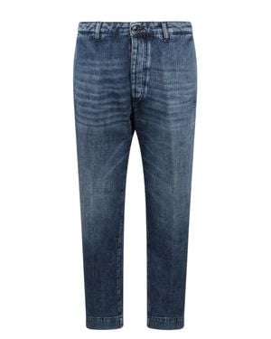 Nine:inthe:morning Tim Chino Pant - Blue