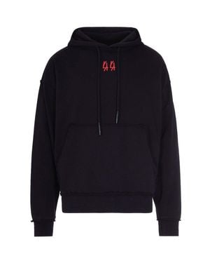 44 Label Group Drip Hoodie Sweatshirt - Blue