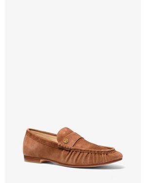 Michael Kors Jennings Suede Loafer - Brown
