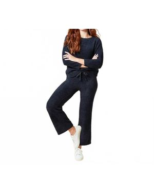 Softies Marshmallow Reverse Seam Bracelet Lounge Set - Blue