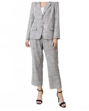 Joh Juriko Sequin Pant - Gray