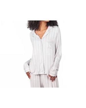 Faceplant Dreams Lucy Long Sleeve Shirt - White