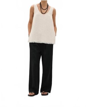 A.Emery Sloane Scoop Neck Tank Top - Black