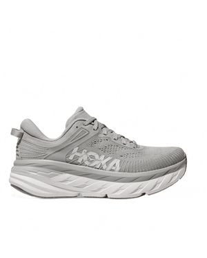 Hoka One One Bondi 7 Road Running Shoes - Gray
