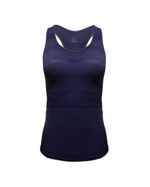 Phat Buddha York Racerback Tank Top - Blue