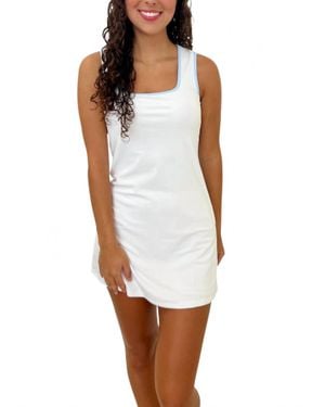 Smith & Quinn June Athleisure Mini Dress - White